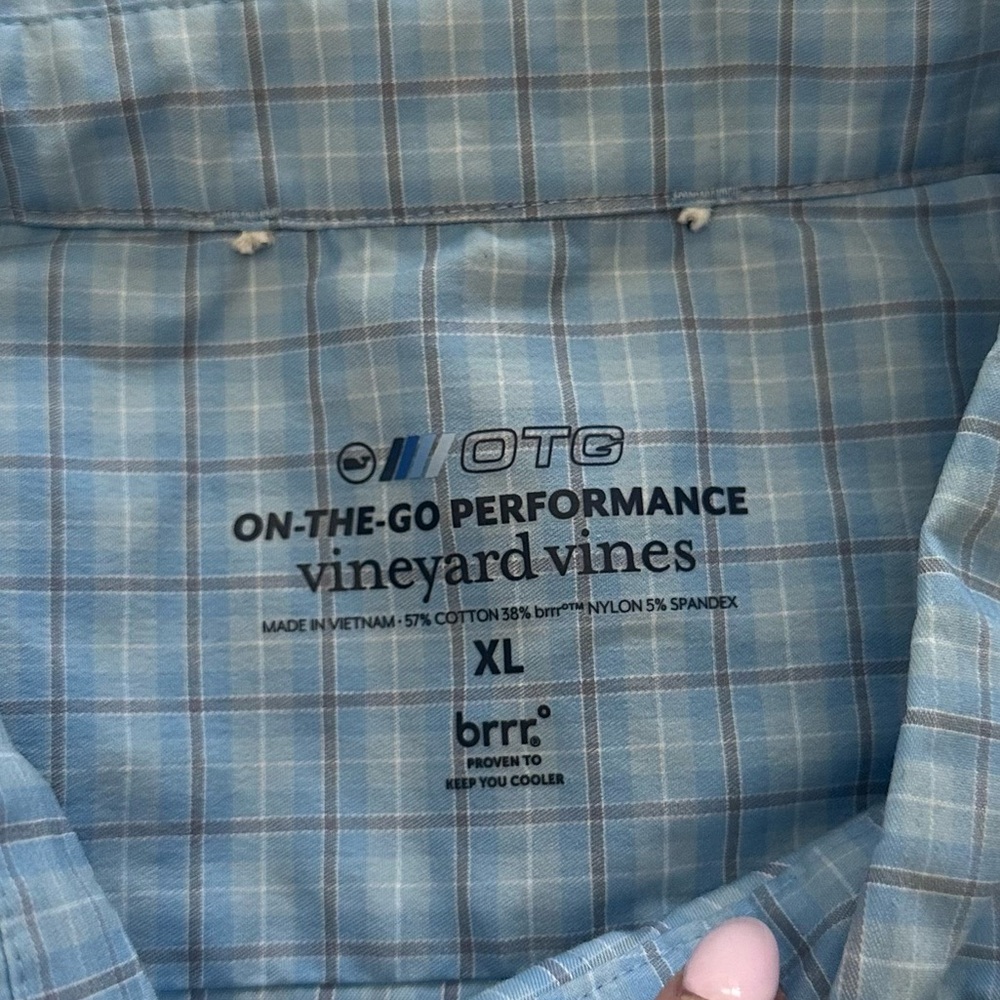 Vineyard Vines Two Performance Plaid Checkered Sh… - image 5